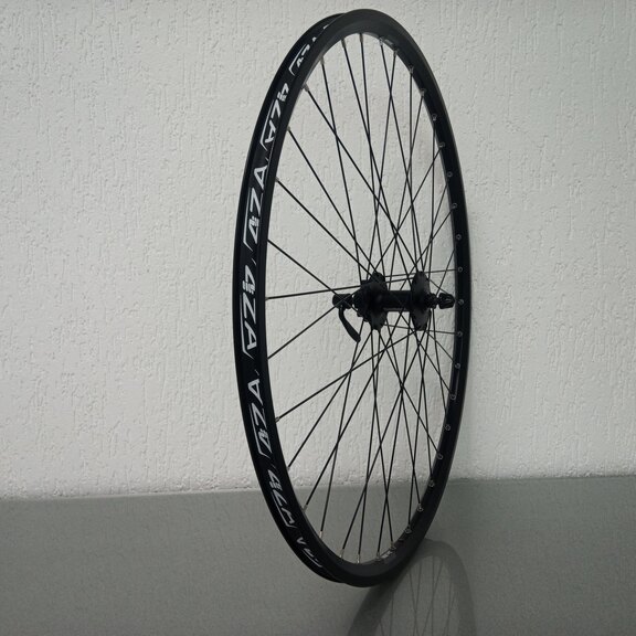 Front wheel / 622X19C / Rigida - Ryde / ZAC 2000 / Black / Shimano / HB-M475 Deore /  / 100 MM / Disc (6 bolts) / Tour 