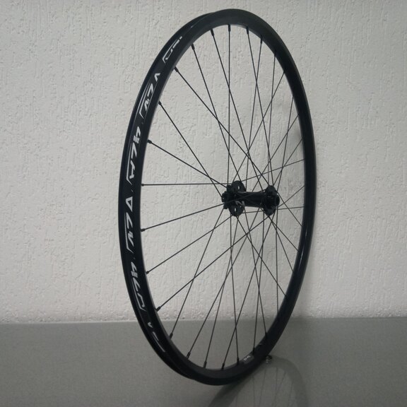 Voorwiel / 622X21C / Rigida - Ryde / ZAC 421 / Zwart / Novatec / D791SB-B15 /  / 110 MM / Disc (6 bout) / MTB 