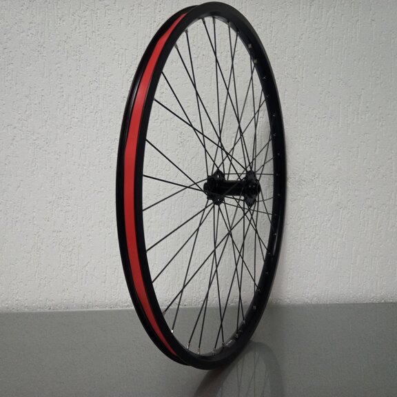 Roue avant / 622X25C / Rigida - Ryde / Andra 40 / Noir / BQ / BQ-FH30503 / / 110 MM / Disque (6 boulons) / E-Bike 