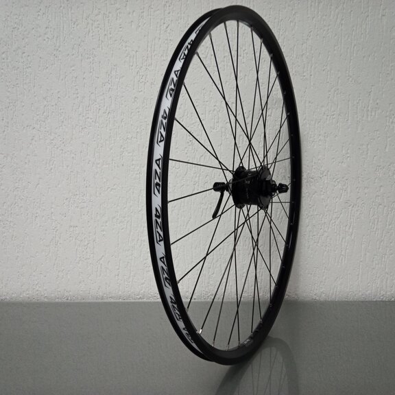 Front wheel / 622X21C / Rigida - Ryde / ZAC 421 / Black / Shimano / DH-3D37-QR 6V-3W Dynamo /  / 100 MM / Disc (Centerlock) / Tour 