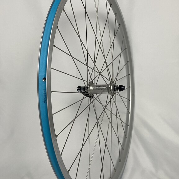 Vorderrad / 622X19C / Rigida - Ryde / X-Plorer / Silber / Shimano / HB-C201 / / 100 MM / Felgenbremse / Tour 