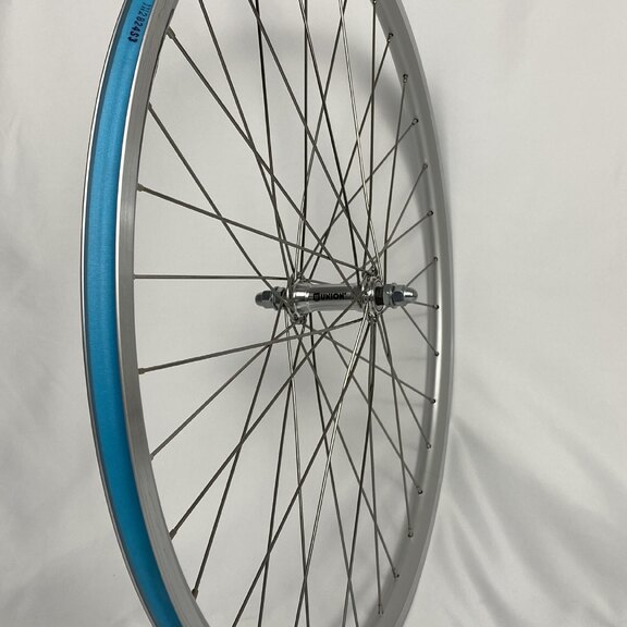 Front wheel / 622X19C / Rigida - Ryde / X-Plorer / Silver / Union / UNI / / 100 MM / Rim brake / City 