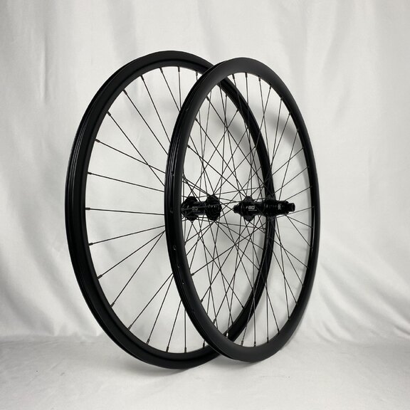 Laufradsatz / 622X16C / Rigida - Ryde / DP16 Disc / Schwarz / BQ / BQ-RH30029 / SRAM XD(R) 11S/12S / 142 MM / Disc (Centerlock) / Race 