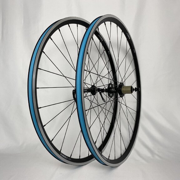 Wheelset / 622X18C / Rigida - Ryde / Edge R 25 R / Black / BQ / BQ-RH30003 / HG Body 36.85 MM / 130 MM / Rim brake / Race 