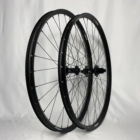 Wheelset / 622X30C / Rigida - Ryde / Edge M 30 os / Black / BQ / BQ-RH30022 / Micro Spline 12S / 148 MM / Disc (Centerlock) / MTB - Enduro 