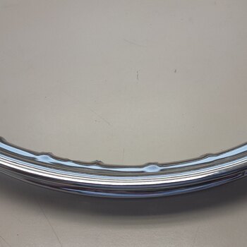 Moped rim / 16 Inch (1.2X16 / 30X406) / 36GTS / Italcerchio / UNI / Chromed /