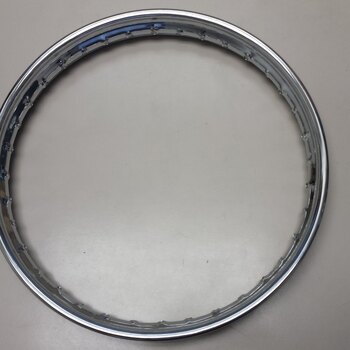 Moped rim / 16 Inch (1.5X16 / 38X406) / 36GTS / Italcerchio / UNI / Chromed /