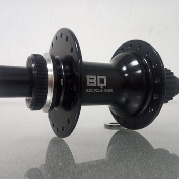 Achternaaf / 148 MM / Steekas Ø 12 MM / Disc (Centerlock) / 36GTS / BQ / BQ-RH30008 / Micro Spline / Zwart / E-Bike