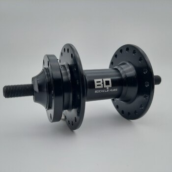 Voornaaf / 100 MM / Vaste as 140 MM / Disc (6 bout) / 36GTS / BQ / BQ-FH30519 / Zwart / E-Bike