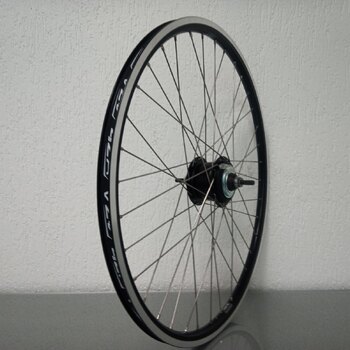 Rear wheel / 622X19C / Rigida - Ryde / Andra 10 / Black / Shimano / Nexus Inter 8 SG-C6001-8R / 8S / 131 MM / Rollerbrake or Rim brake / City