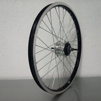 Hinterrad / 507X25C / Rigida - Ryde / Andra 40 / Schwarz / Shimano / Nexus Inter 7 SG-C3001-7R / 7S / 127 MM / Rollerbrake oder Felgenbremse / Cargo