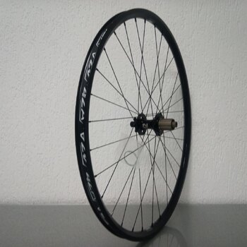 Rear wheel / 622X21C / Rigida - Ryde / ZAC 421 / Black / Novatec / D462SB-A5A-B12 / HG Body 36,85 MM / 148 MM / Disc (6 bolts) / MTB