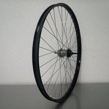 Achterwiel / 635X25C / Rigida - Ryde / V38 / Zwart / Shimano / Nexus Inter 3 SG-3C41 / 3S / 120 - 130 MM / Terugtraprem / City