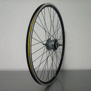 Rear wheel / 622X19C / Rigida - Ryde / Andra 10 / Black / Shimano / Nexus Inter 8 SG-C6060-8R / 8S DI2 / 131 MM / Rollerbrake or Rim brake / E-Bike