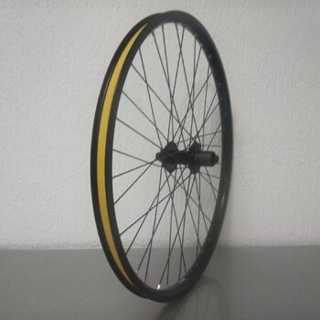 Roue arrière / 584X25C / Rigida - Ryde / Andra 40 / Noir / BQ / BQ-RH30010 / HG Body 35 MM / 148 MM / Disque (6 boulons) / E-Bike