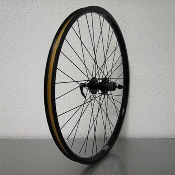 Achterwiel / 584X25C / Rigida - Ryde / Andra 40 / Zwart / BQ / BQ-RH30007 / HG Body 35 MM / 135 MM / Disc (Centerlock) / E-Bike