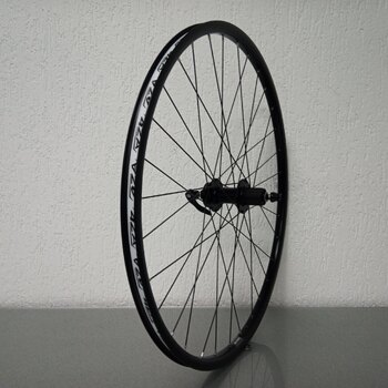 Rear wheel / 622X21C / Rigida - Ryde / Andra 321 / Black / Import / UNI / HG Body 35 MM / 141 MM / Disc (6 bolts) / Trek X-Caliber