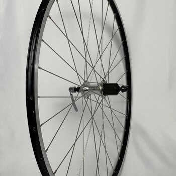 Rear wheel / 622X13C / Rigida - Ryde / Racer / Black / Shimano / FH-2200 / HG Body 35 MM / 130 MM / Rim brake / Race