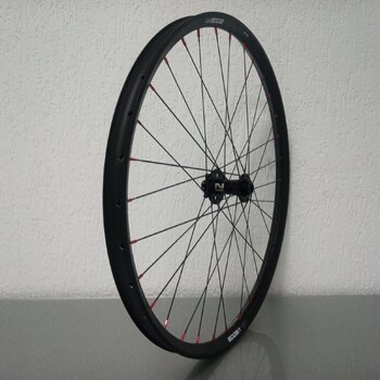 Front wheel / 584X30C / Rigida - Ryde / Edge M 30 os / Black / Novatec / D791SB/A /  / 100 MM / Disc (6 bolts) / MTB