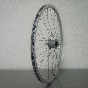 Vorderrad / 622X19C / Rigida - Ryde / X-Plorer / Silber / Shimano / DH-C6000-3R-N 6V-3.0W Dynamo /  / 100 MM / Rollerbrake / City