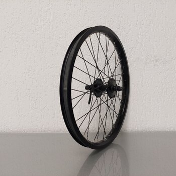 Front wheel / 406X25C / Rigida - Ryde / Andra 40 / Black / Shimano / HB-M475 Deore / / 100 MM / Disc (6 bolt) / Cargo