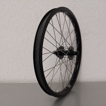 Front wheel / 406X25C / Rigida - Ryde / Andra 40 / Black / BQ / BQ-FH30519 / / 100 MM / Disc (6 bolt) / Cargo