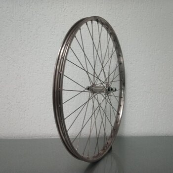 Front wheel / 559X22C / Van Schothorst / ST32 RVS / Silver / Union / Others /  / 100 MM / Coaster brake / City