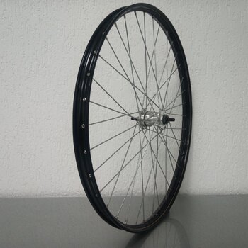 Vorderrad / 590X25C / Rigida - Ryde / V38 / Schwarz / Shimano / HB-IM40 Nexus /  / 100 MM / Rollerbrake / City