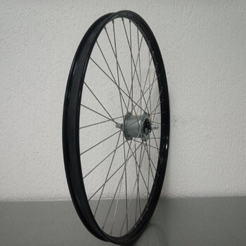 Vorderrad / 635X25C / Rigida - Ryde / V38 / Schwarz / Shimano / DH-C6000-3R-N 6V-3.0W Dynamo /  / 100 MM / Rollerbrake / City