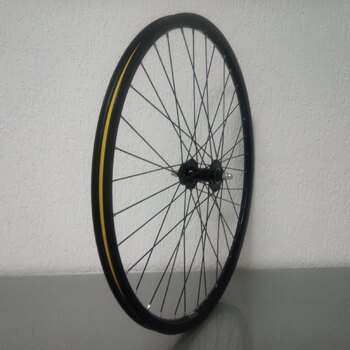 Vorderrad / 622X19C / Rigida - Ryde / Andra 10 / Schwarz / Novatec / Others /  / 100 MM / Disc (6 Schrauben) / E-Bike