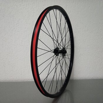 Voorwiel / 622X25C / Rigida - Ryde / Andra 40 / Zwart / BQ / BQ-FH30504 /  / 100 MM / Disc (6 bout) / E-Bike