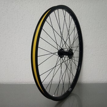 Voorwiel / 584X25C / Rigida - Ryde / Andra 40 / Zwart / BQ / BQ-FH30503 /  / 110 MM / Disc (6 bout) / E-Bike