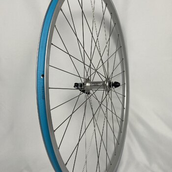 Front wheel / 622X19C / Rigida - Ryde / X-Plorer / Silver / Shimano / HB-C201 / / 100 MM / Rim brake / Tour