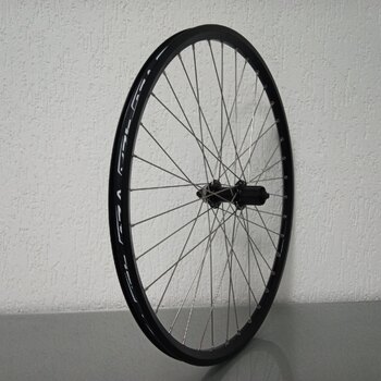 USED Rear wheel / 559X19C / Rigida - Ryde / ZAC 2000 / Black / Shimano / FH-TX505 Tourney / HG Body 35 MM / 135 MM / Disc (Centerlock) / MTB - Tour