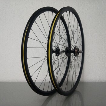 Wielset / 622X16C / Rigida - Ryde / DP16 Disc / Zwart / Santafixie / Others / 1S / 120 MM / Geen rem / Fixy - Singlespeed